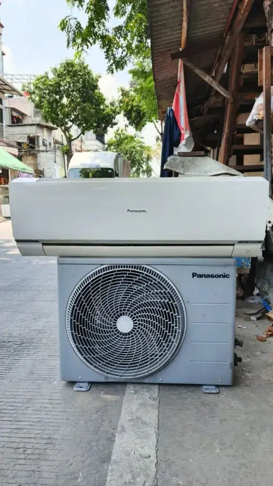 AC Panasonic 1 PK R 32  bekas + psg freeong jabotabek