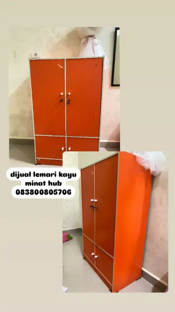 Lemari pakaian minimalis