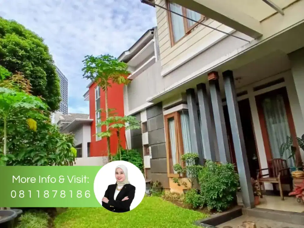 Rumah Bagus dengan Taman Sektor 9 Bintaro