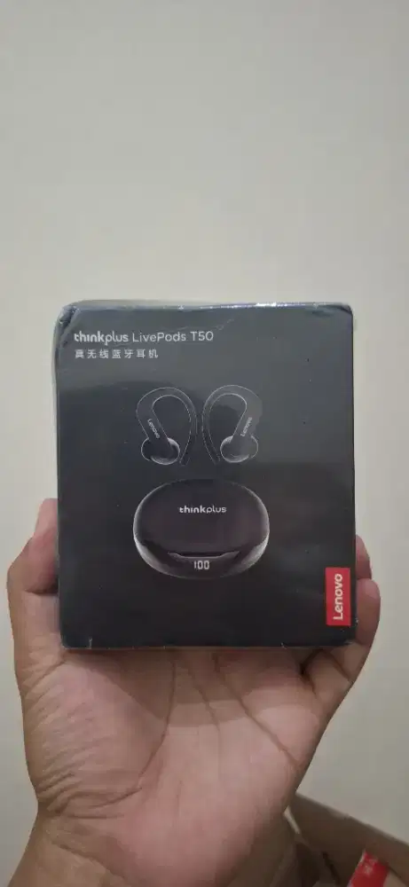 Earphone nirkabel Lenovo Thinkplus LivePods T50