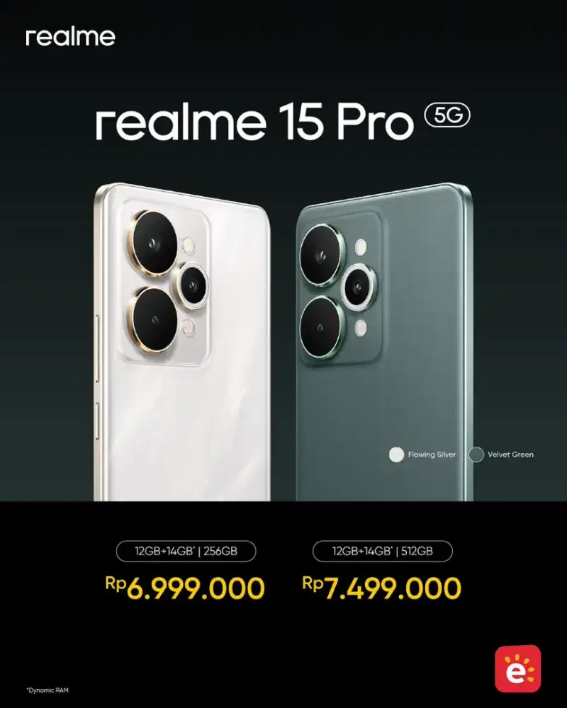 TERBARU REALME 15 PRO 5G. DAPET KUOTA 600GIGA SETAHUN CUKUP 100K