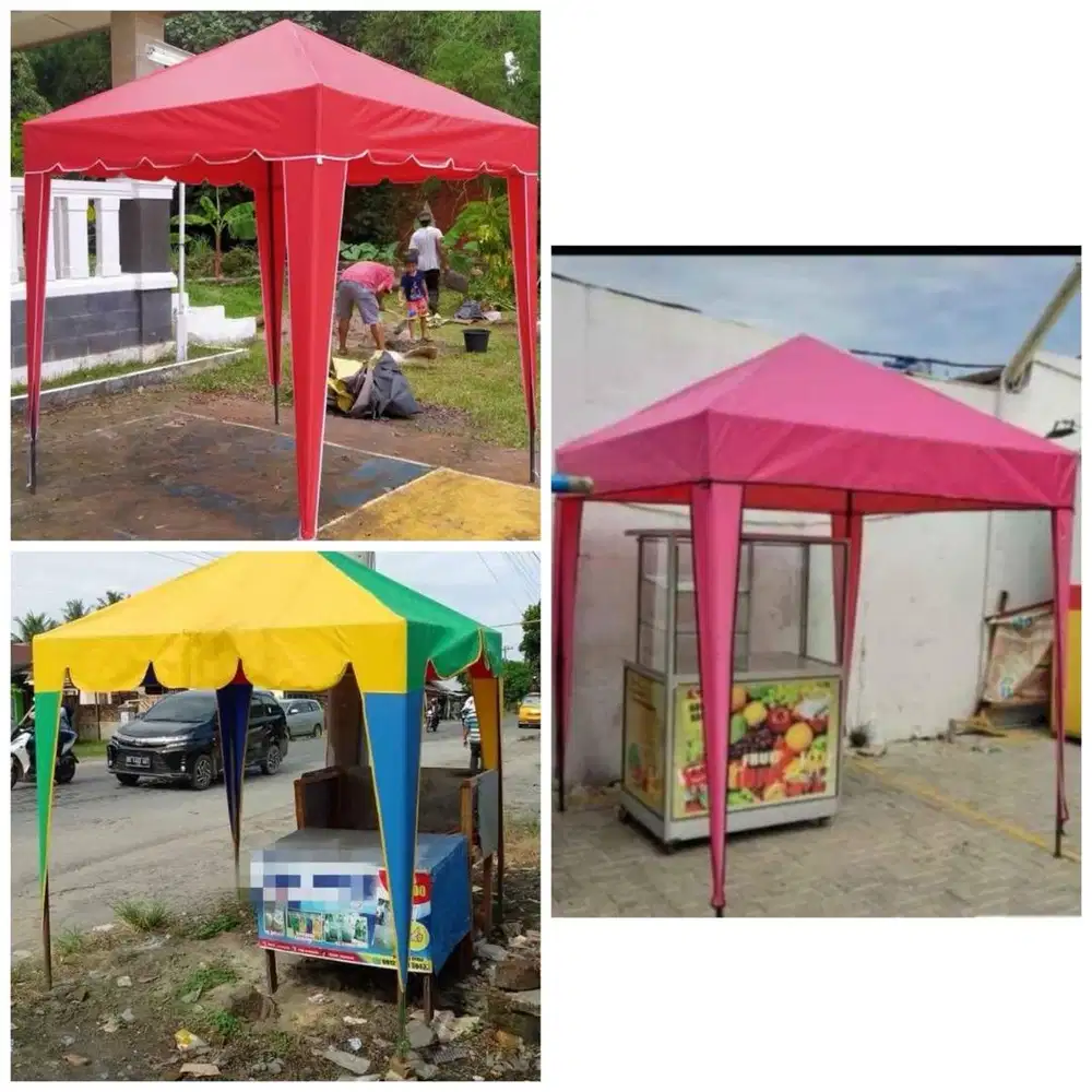 Tenda kafe dan tenda payung (Bs antr skitr medan)