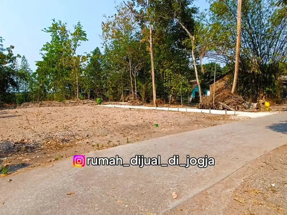 Tanah Dekat Pasar Barongan di Jl Imogiri Barat KM 11 Jetis Bantul Jogja