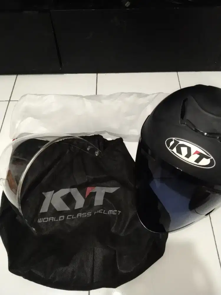 HELM KYT KYOTO 2 VISOR FREE SARUNG HELM