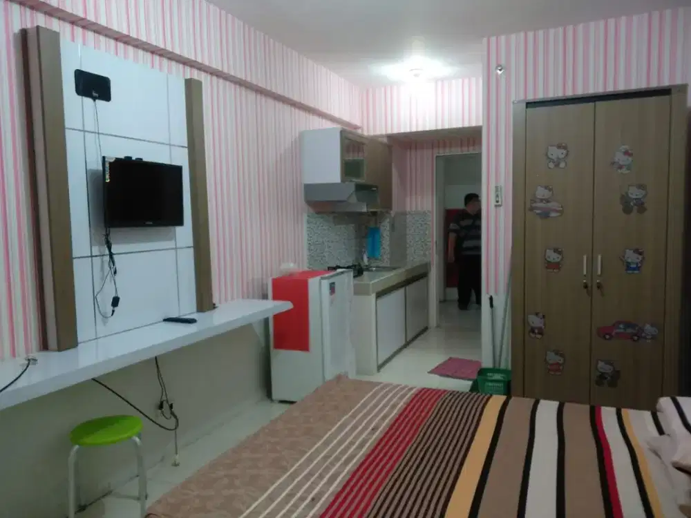 Sewa unit bagus real foto apartemen puncak bukit golf ada balkon