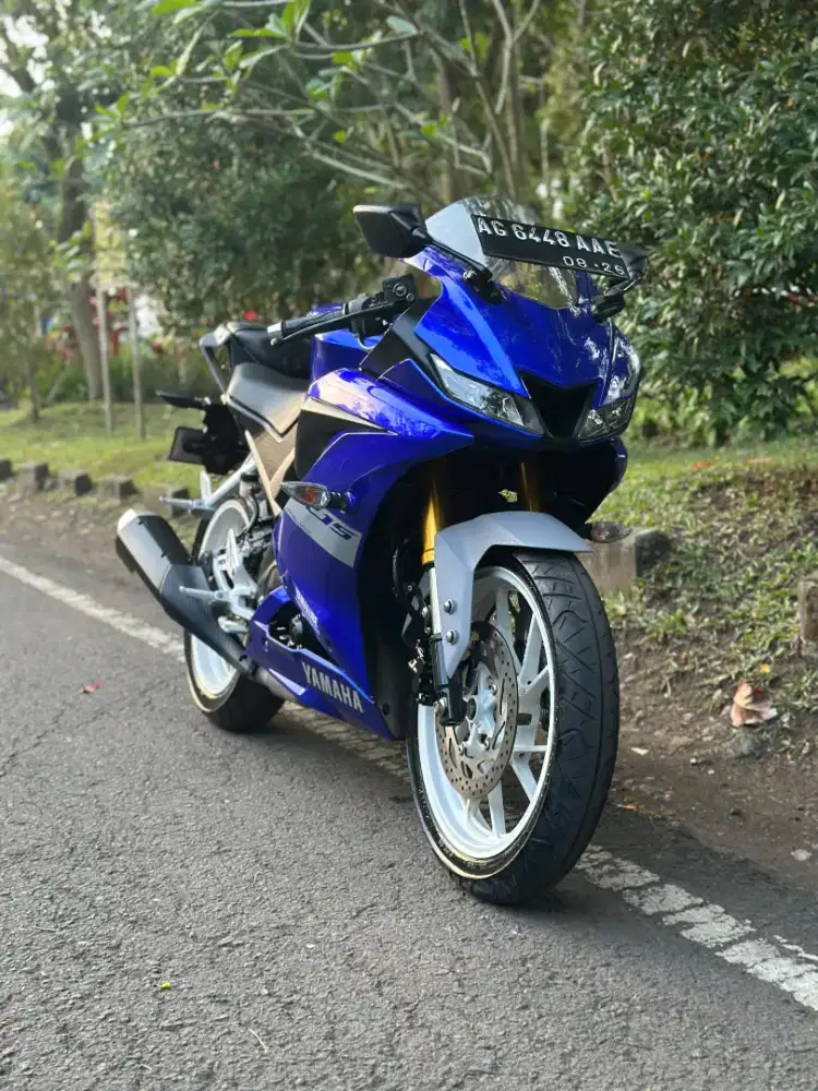 R15 blue race 2021,KM 20rb sangat istimewa,bergaransi,termurah
