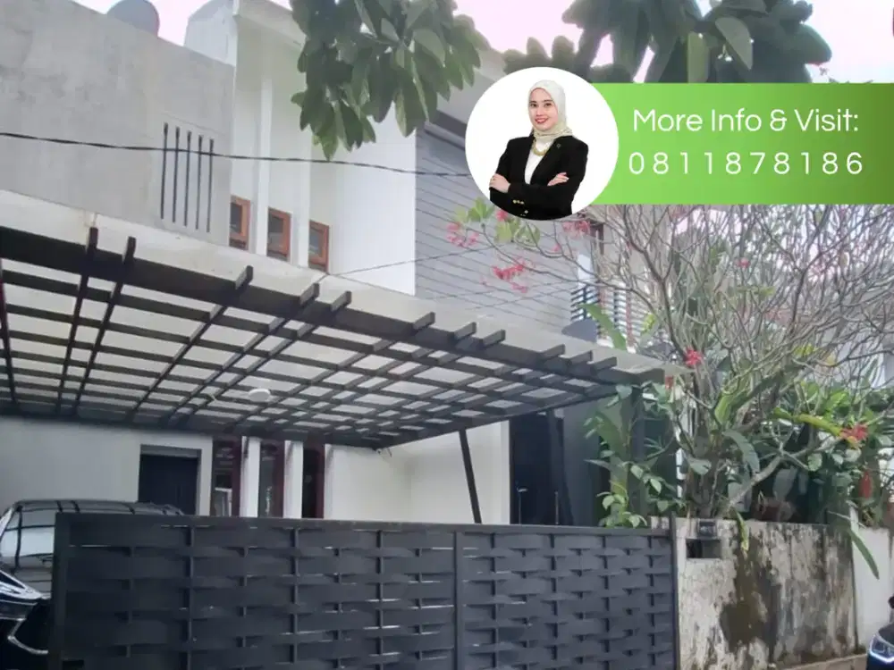 Rumah Modern Bagus Sektor 9 Bintaro Jual Cepat