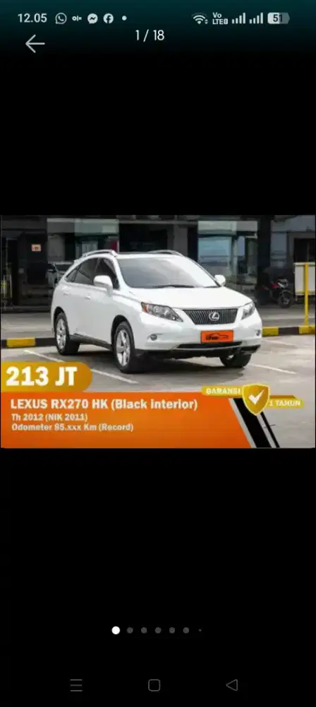 DP 30 JT LEXUS RX270 (Facelit) Black interior 2011