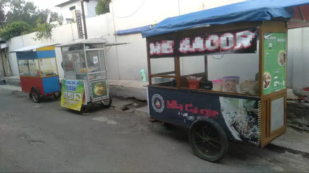 Gerobak atau Roda jualan