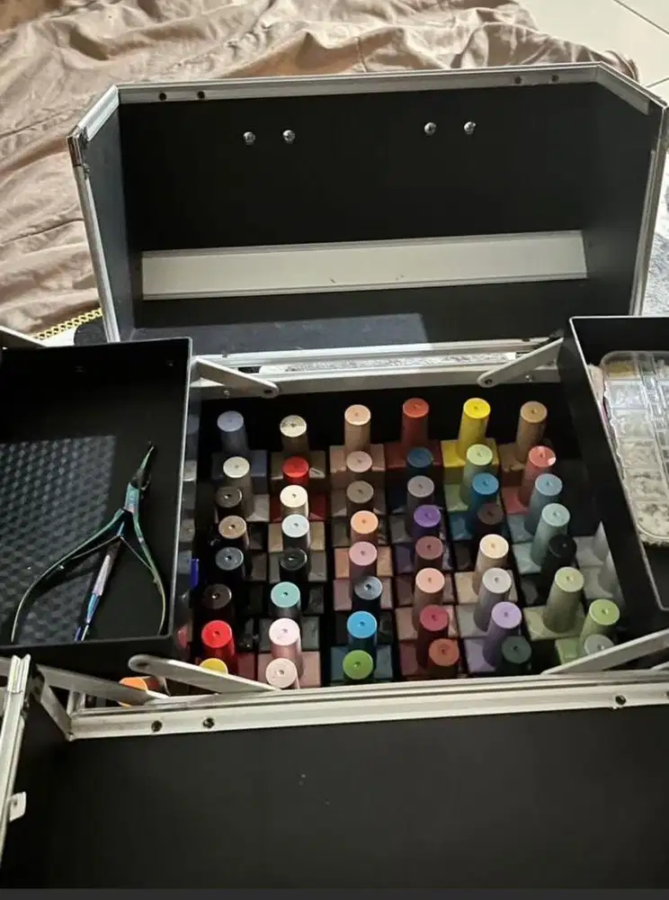 SET NAIL ART PAKET USAHA, Nail Gel AS
