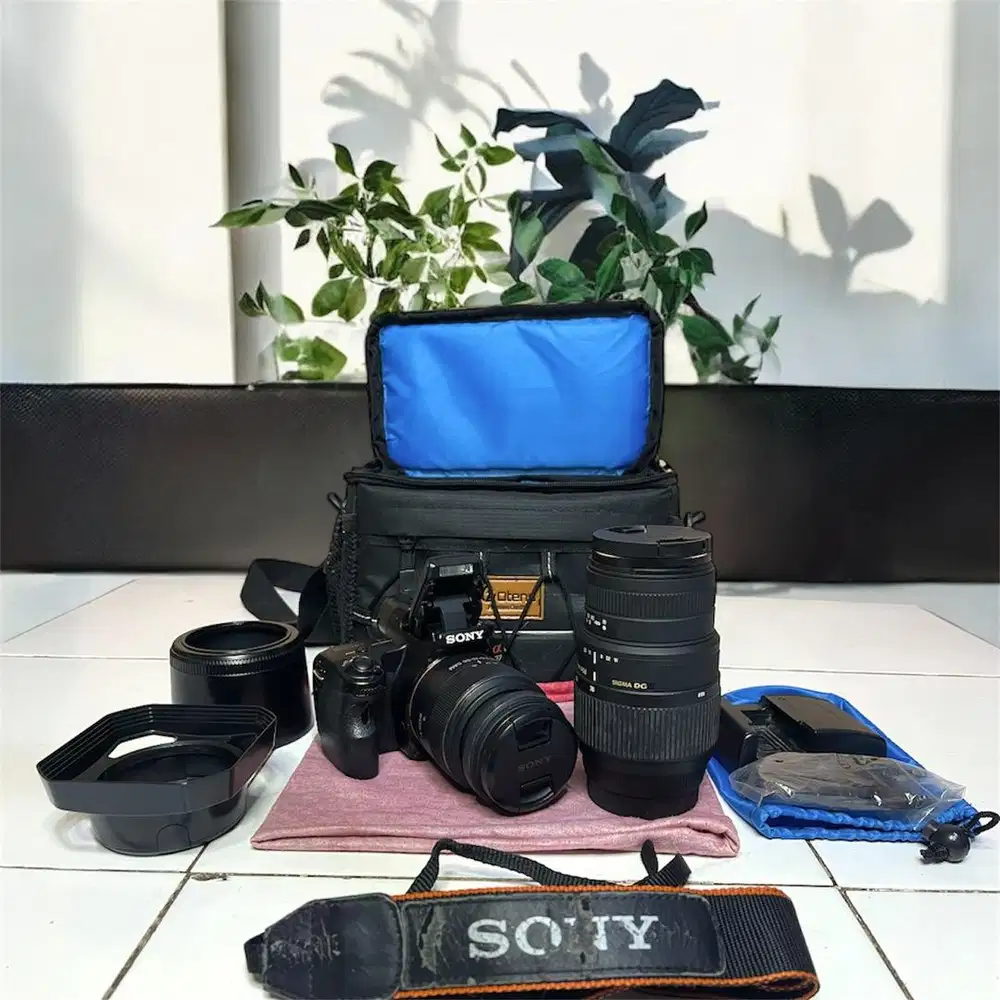 Kamera DSLR Sony SLT a37 KIT Likenew free bonus