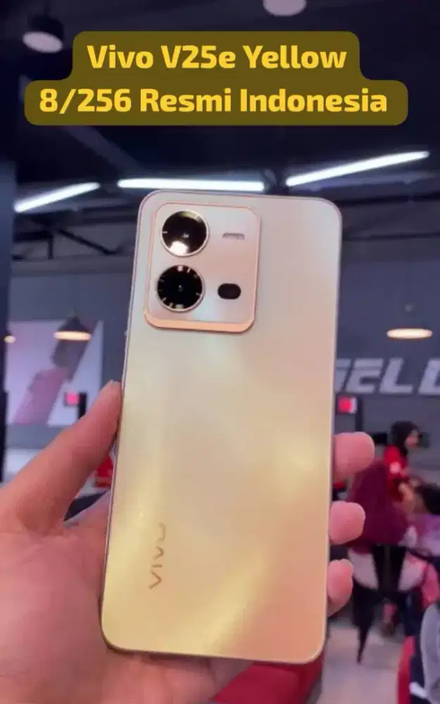 Vivo V25e Yellow 8/256 Super Amoled Original Indonesia