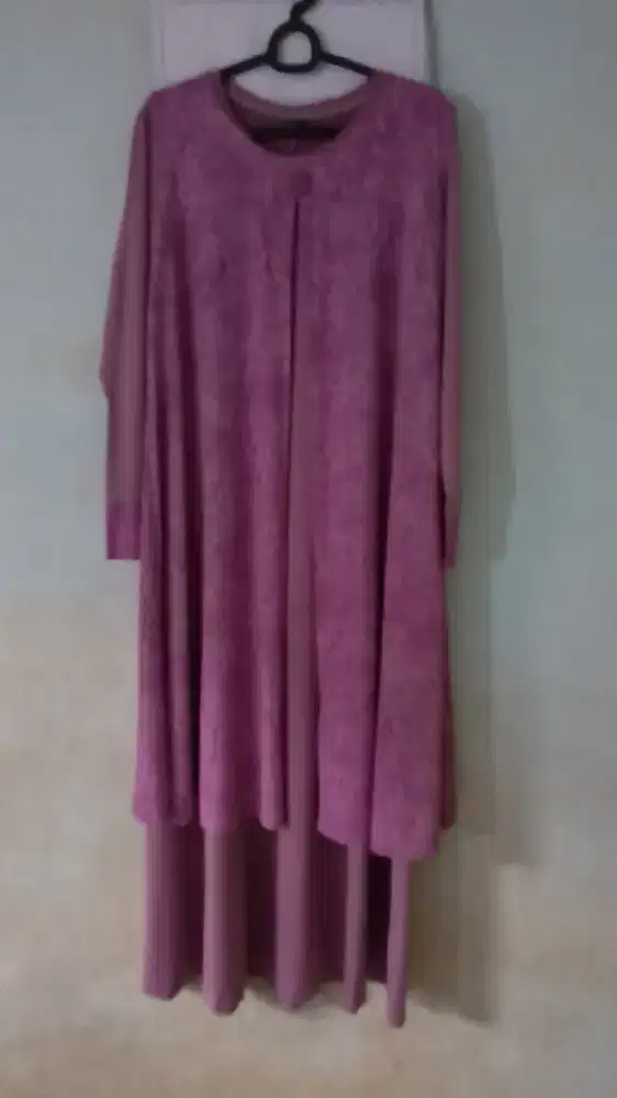 Gamis panjang wanita gratis jilbab