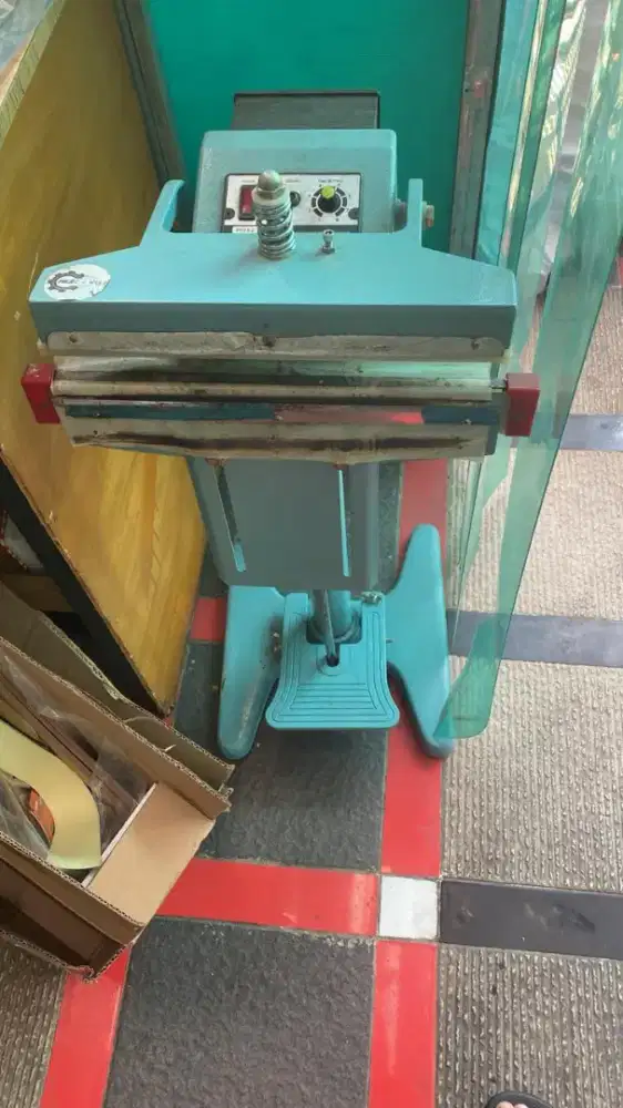 DIJUAL MURAH (BEKAS USAHA BANGKRUT) FOOT SEALER PEDAL SEALER HUALIAN