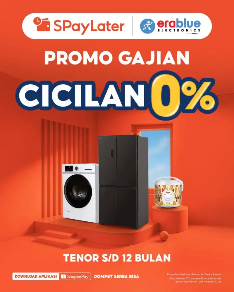 Promo Cicilan Electronic Bunga 0%