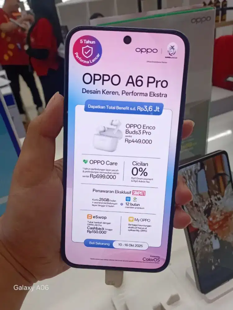 Promo Oppo A6 pro series