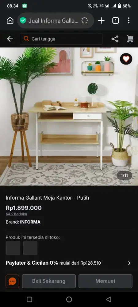 dijual meja belajar informa