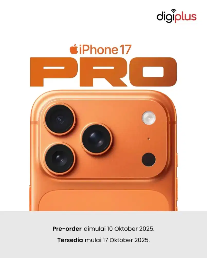 Pre-Order iPhone 17 Series New Unit Garansi Resmi