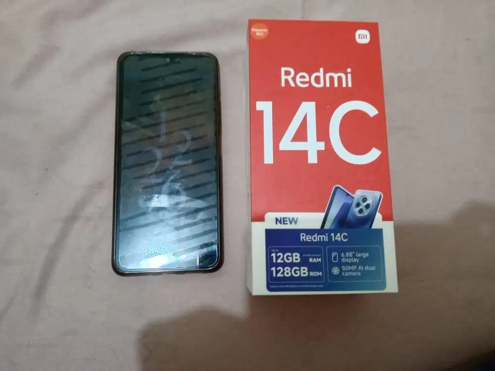 Jual Hp redmi 14 c. Mulus.
