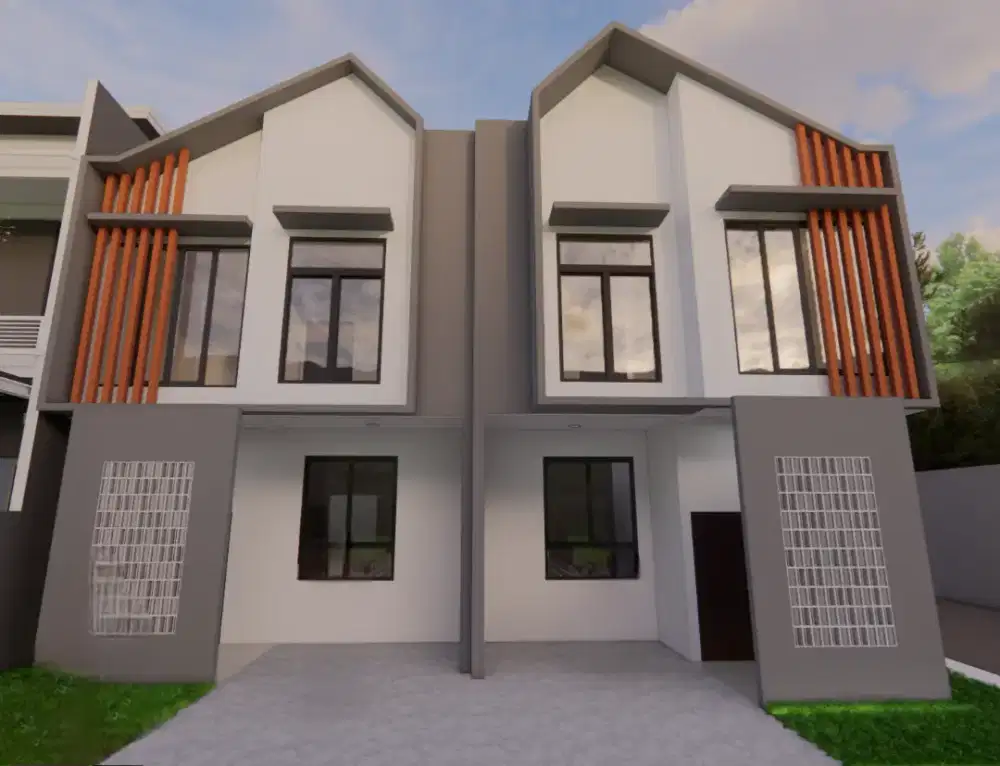 Rumah bangunan baru 2Lantai, dekat dengan Grand Galaxy