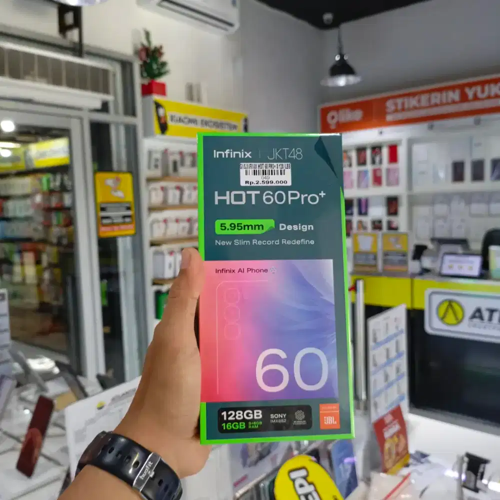 INFINIX HOT 60 PRO+ 16/128GB 'ATLANTIS DAHSYAT'