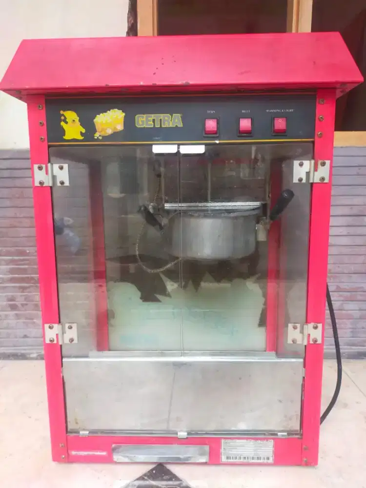Mesin popcorn Getra
