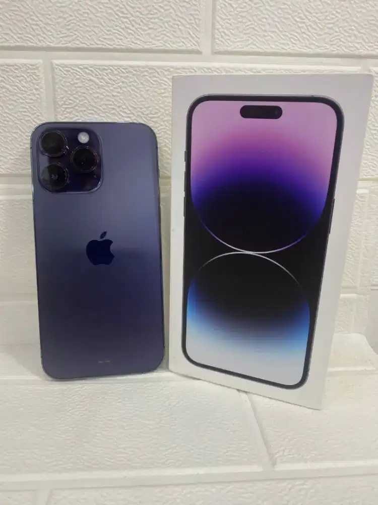 Iphone 14 pro max 256g ibox bh85% murni mulua full original