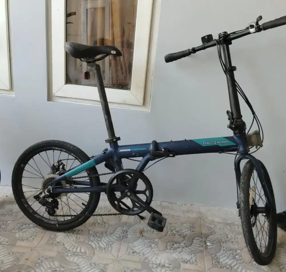 Dijual Sepeda Lipat Dahon Ion Madison – Preloved, Kondisi Bagus