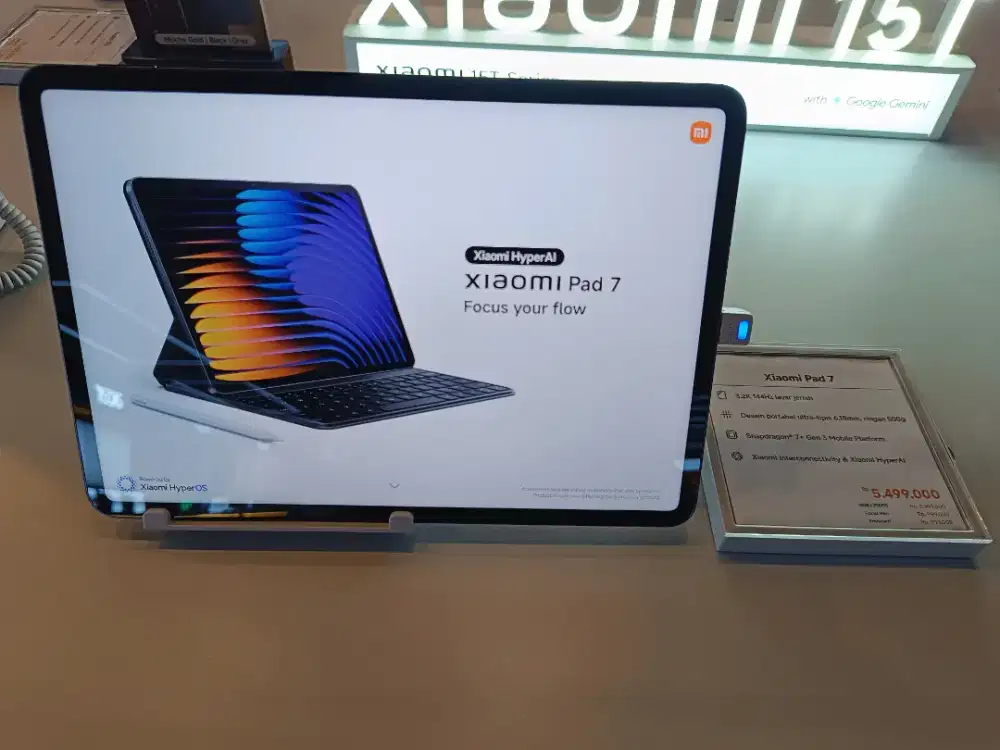 Xiaomi Pad 7 
Cicilan mulai dari 500 ribuan ...