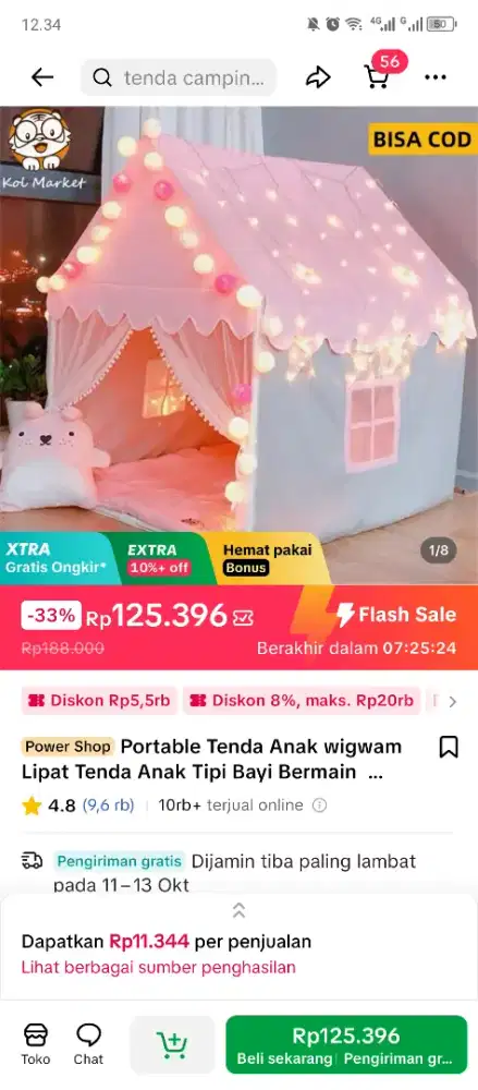 Tenda anak-anak