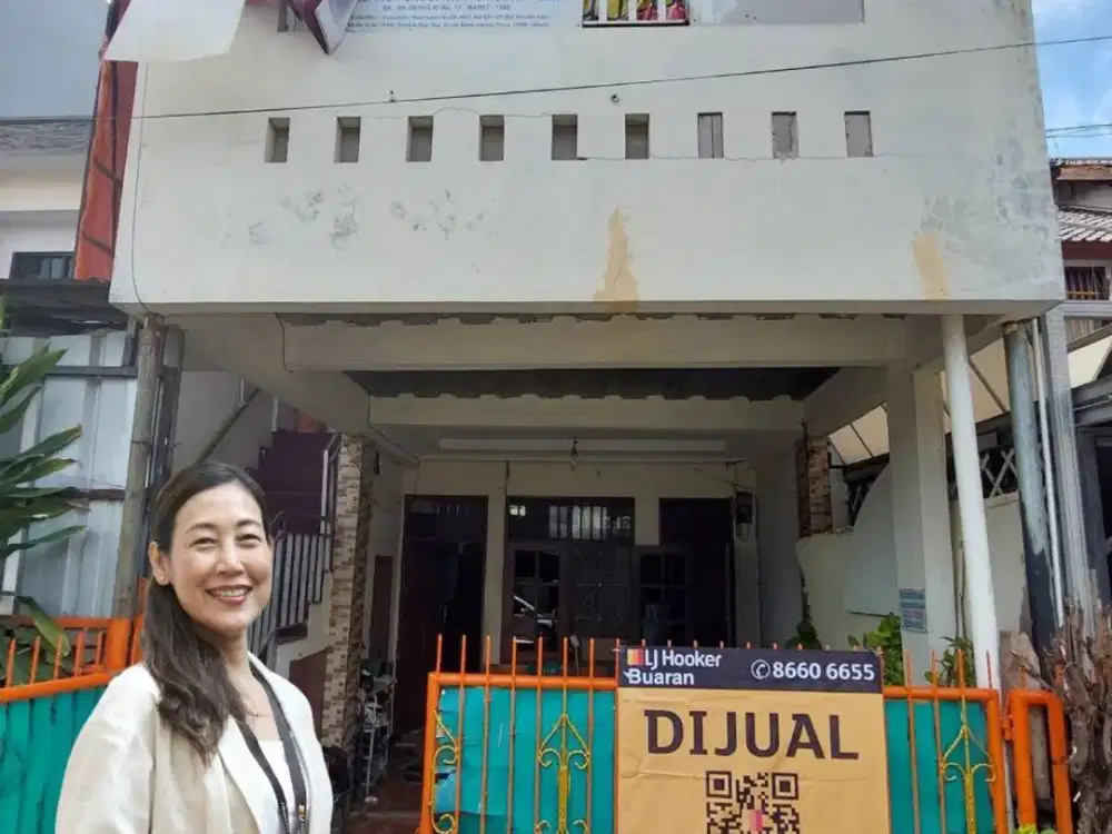 Ruko Banguan kokoh dan terawat Pondok Kopi, Jakarta Timur