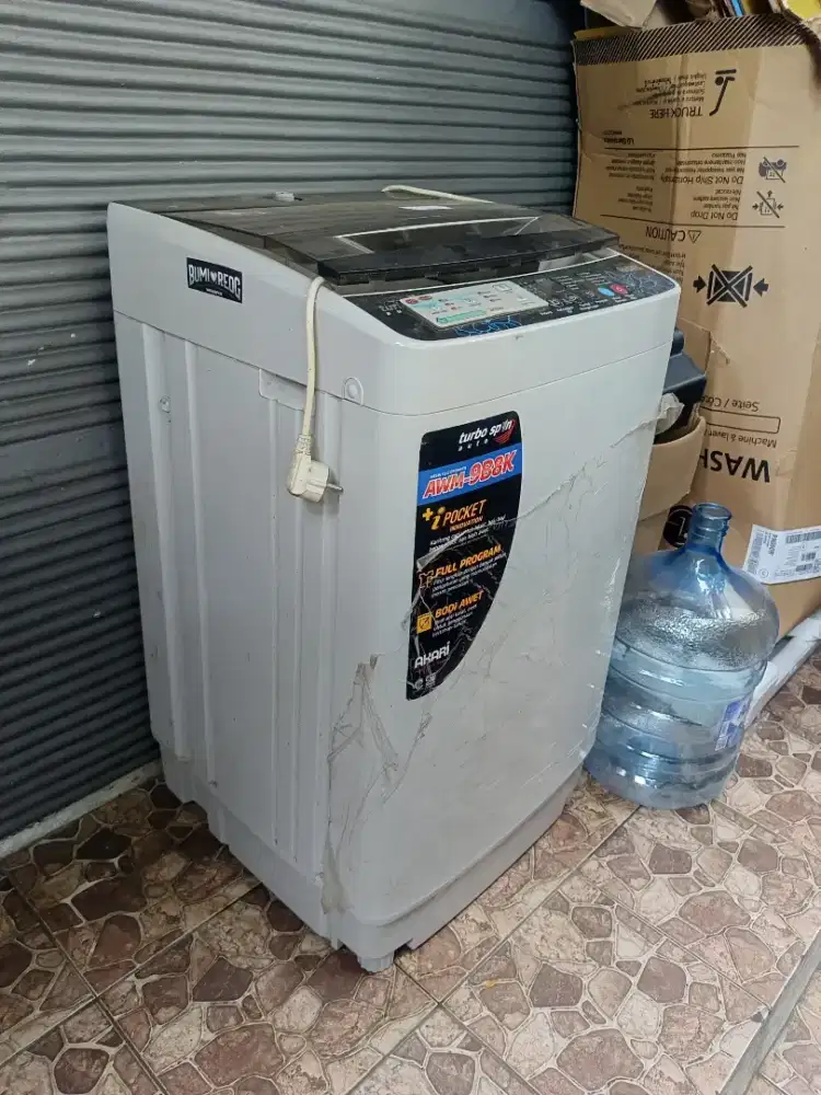 Mesin Cuci Akari 1 Tabung 9 KG normal