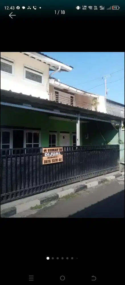JUAL RUMAH BANDUNG TIMUR MURAH JAUH DI BAWAH PASAR RIUNG BANDUNG