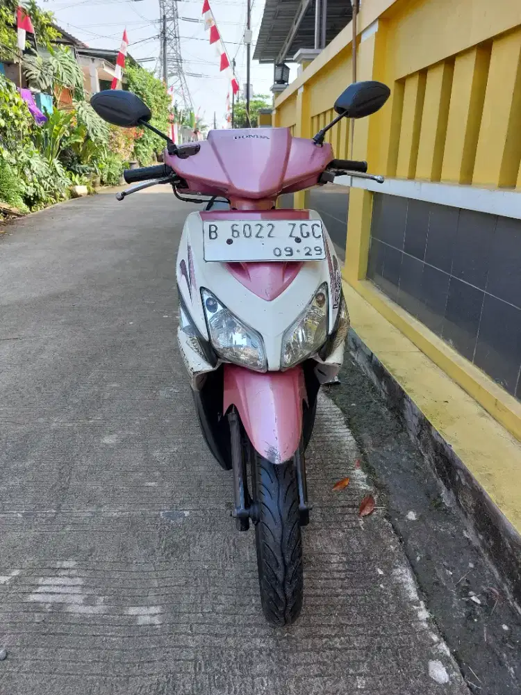 Vario 2009 pink surat lengkap mesin sehat