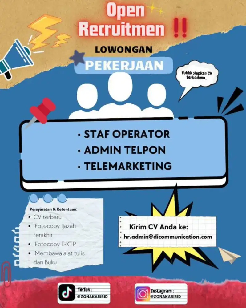 Dibutuhkan segera