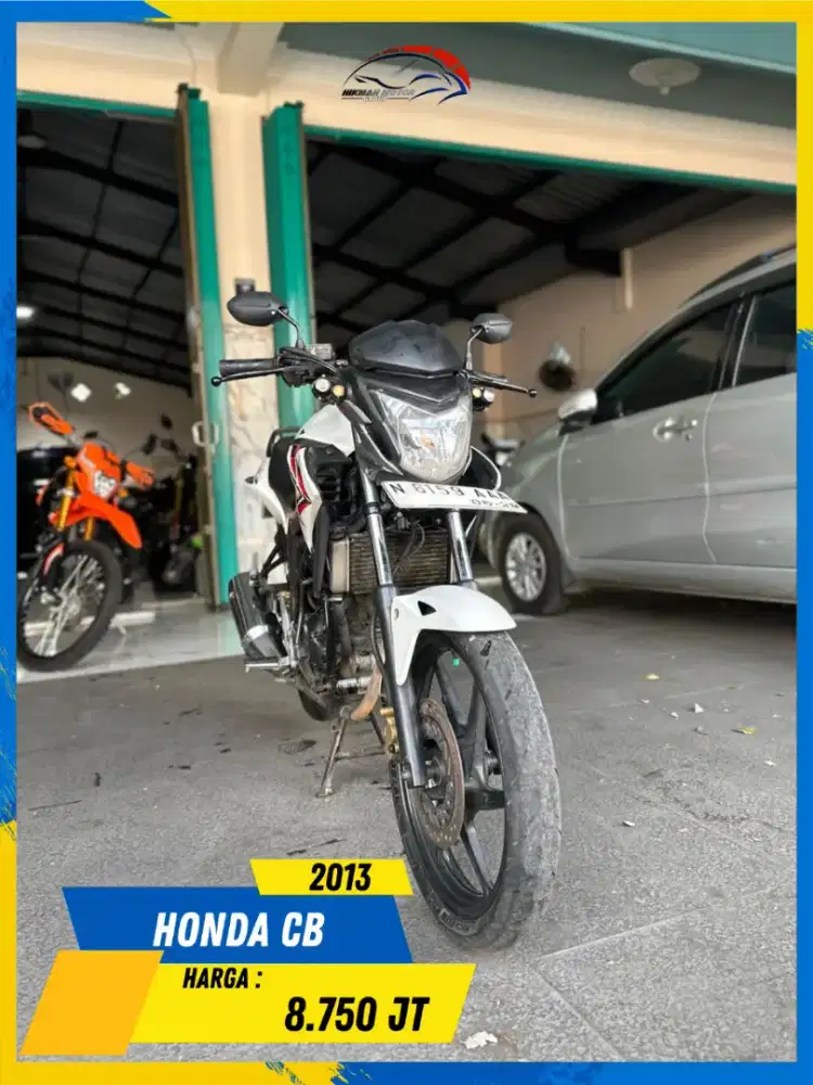 HONDA CB 2013 BEKAS WOOKEE MASZEEHH HIKMAH MOTOR KEPUH MALANG