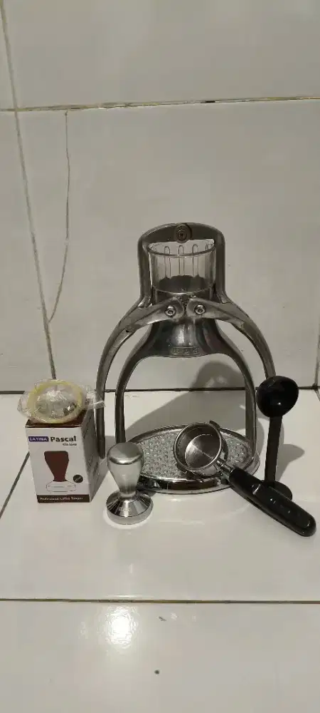 Mesin Alat Kopi Espresso Manual Brew Rokpresso Rok Presso Siap Pakai