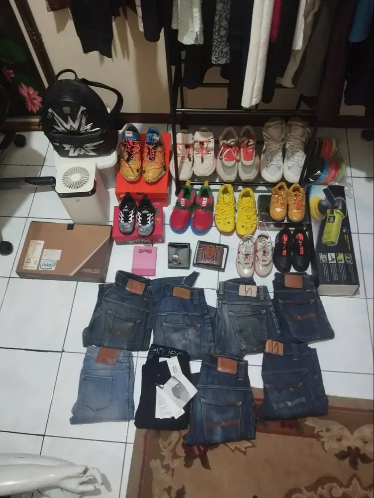 Take All - Ambil Semua. Original. MCM, Nudie, Nike, Zara, Preloved