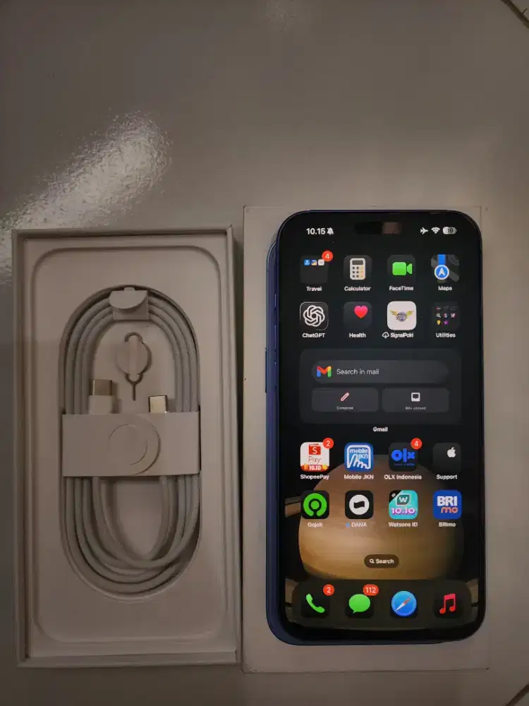 DIJUAL IPHONE 16 PLUS 128GB masi garansi
