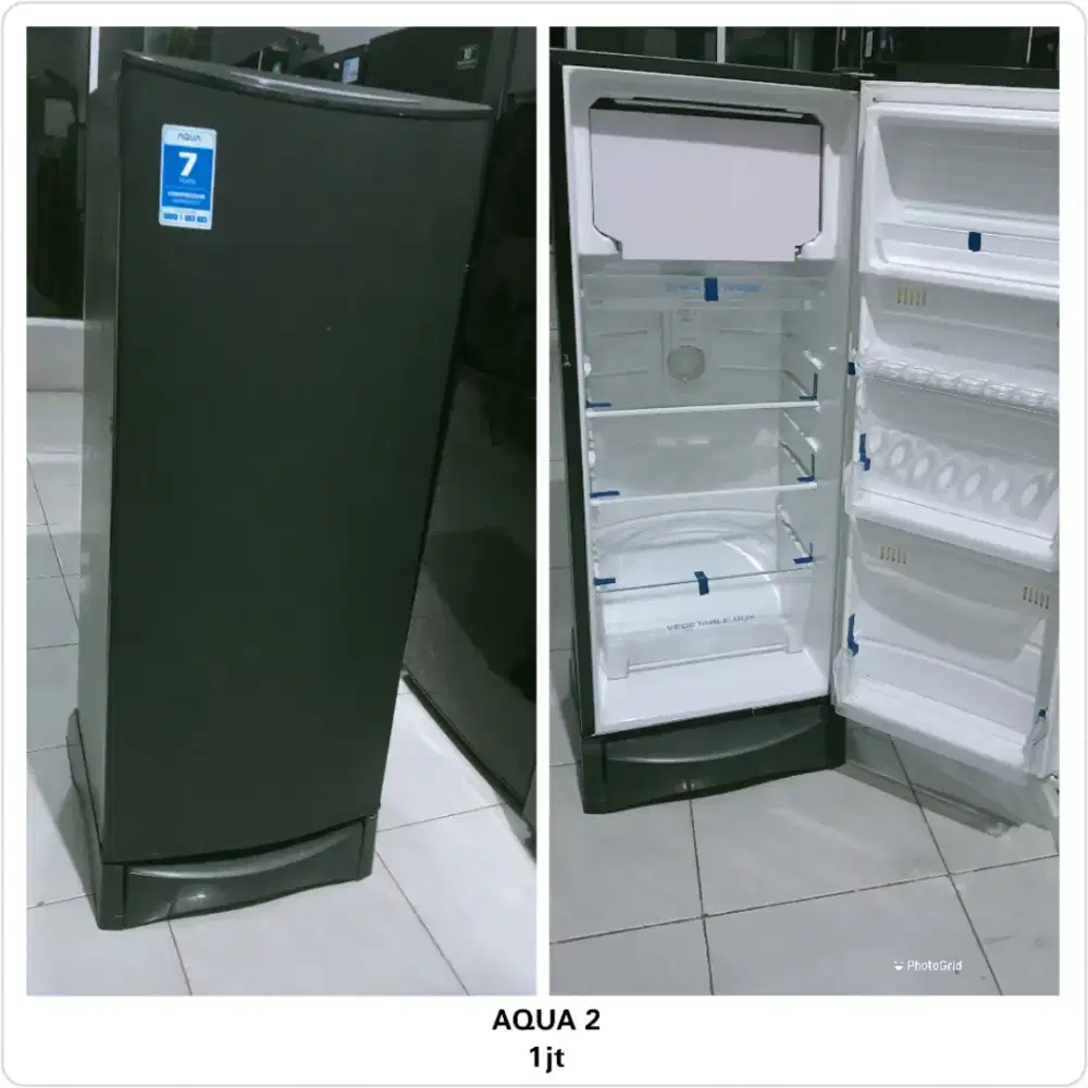 Kulkas 1 pintu Aqua