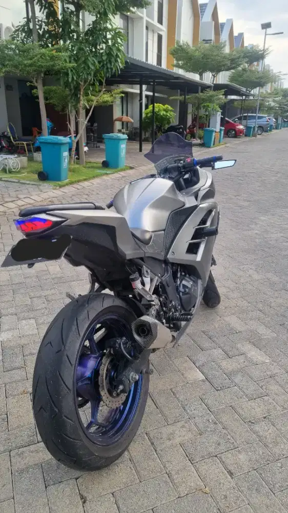 Ninja 250 FI Silver 2014