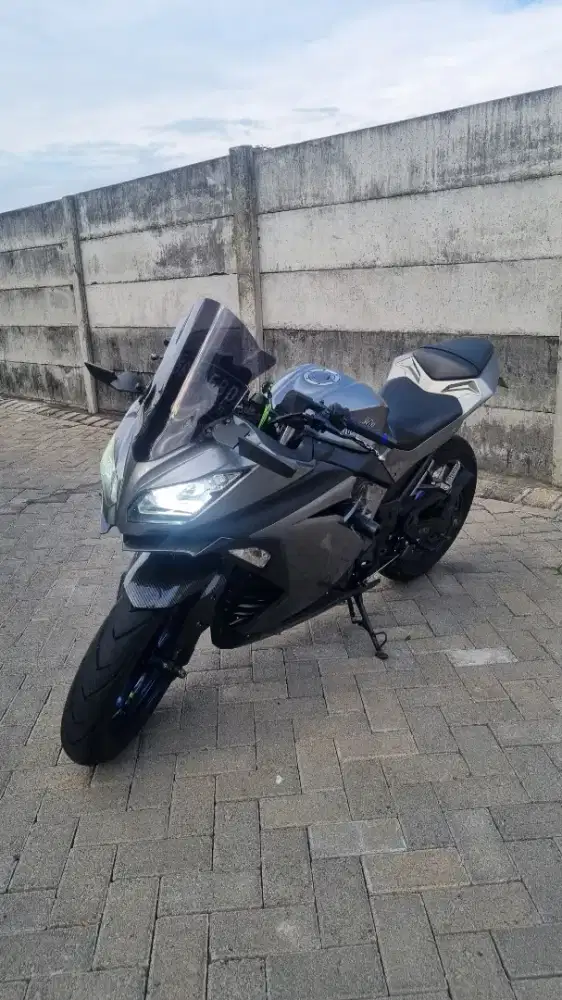 Ninja 250 FI Silver 2014
