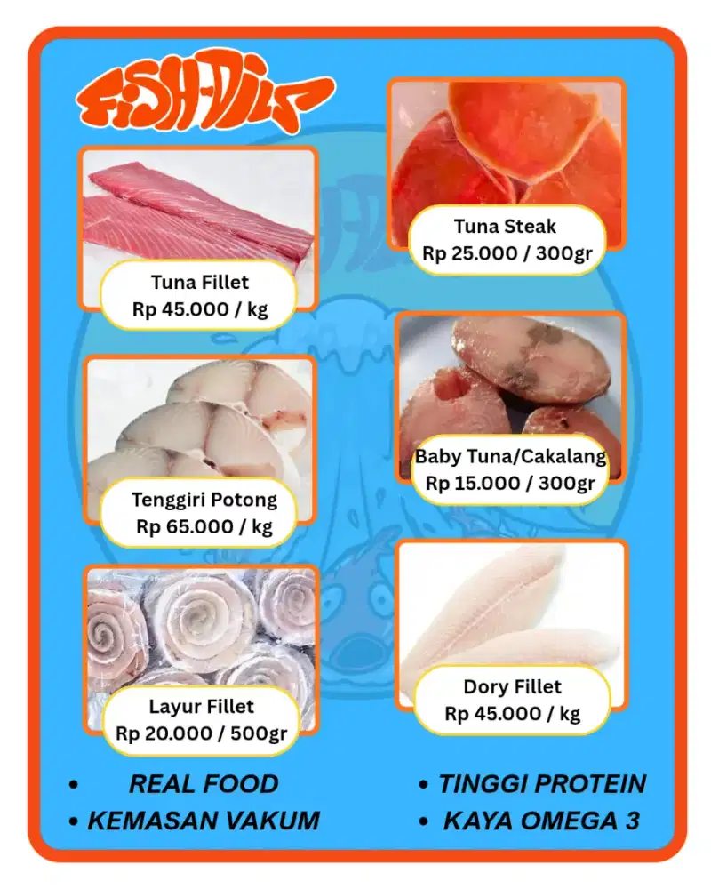 Frozen Food Bogor Ikan Laut Beku Ikan Segar Bogor Seafood Bogor