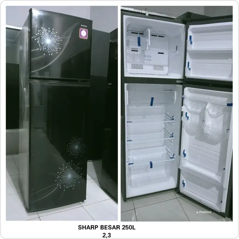 Kulkas 2 pintu Sharp Besarr