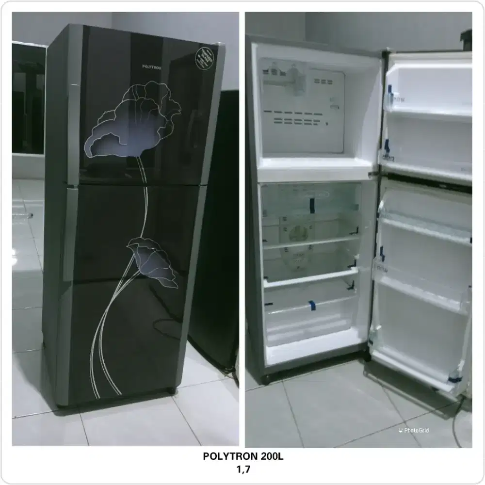 Kulkas 2 pintu Polytron