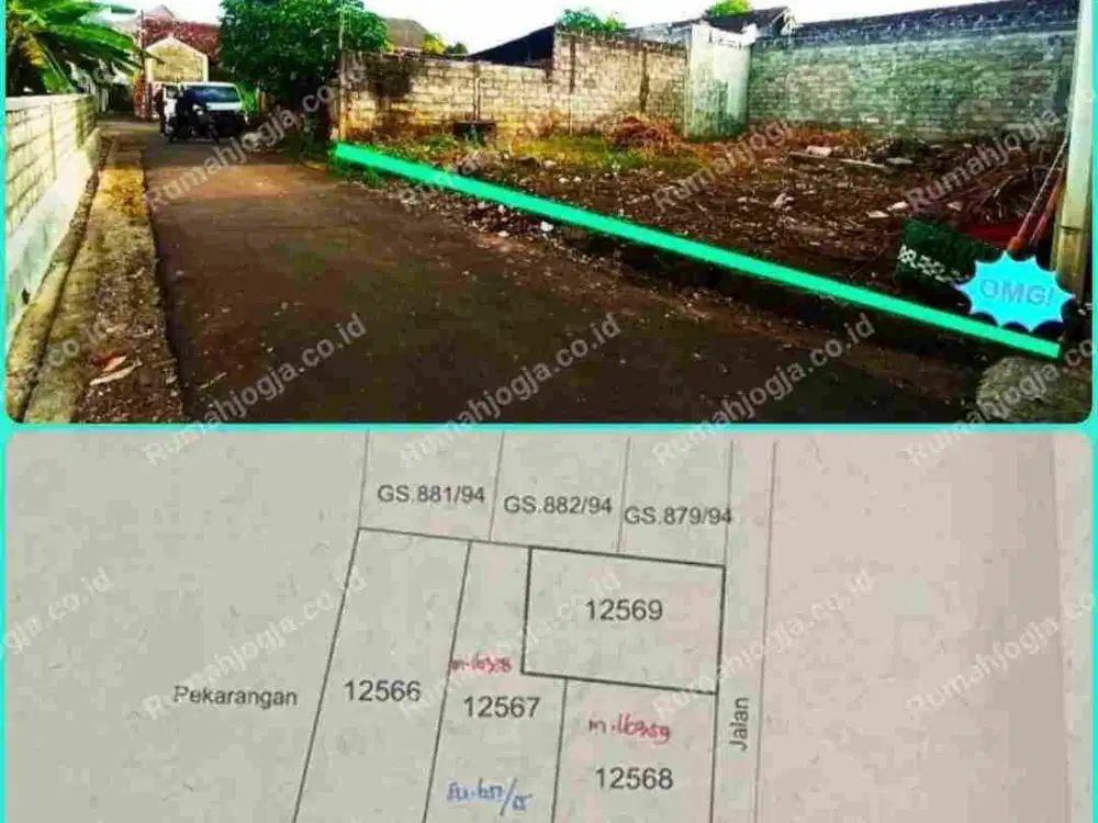 tanah sangat strategis condongcatur belakang Polda DIY