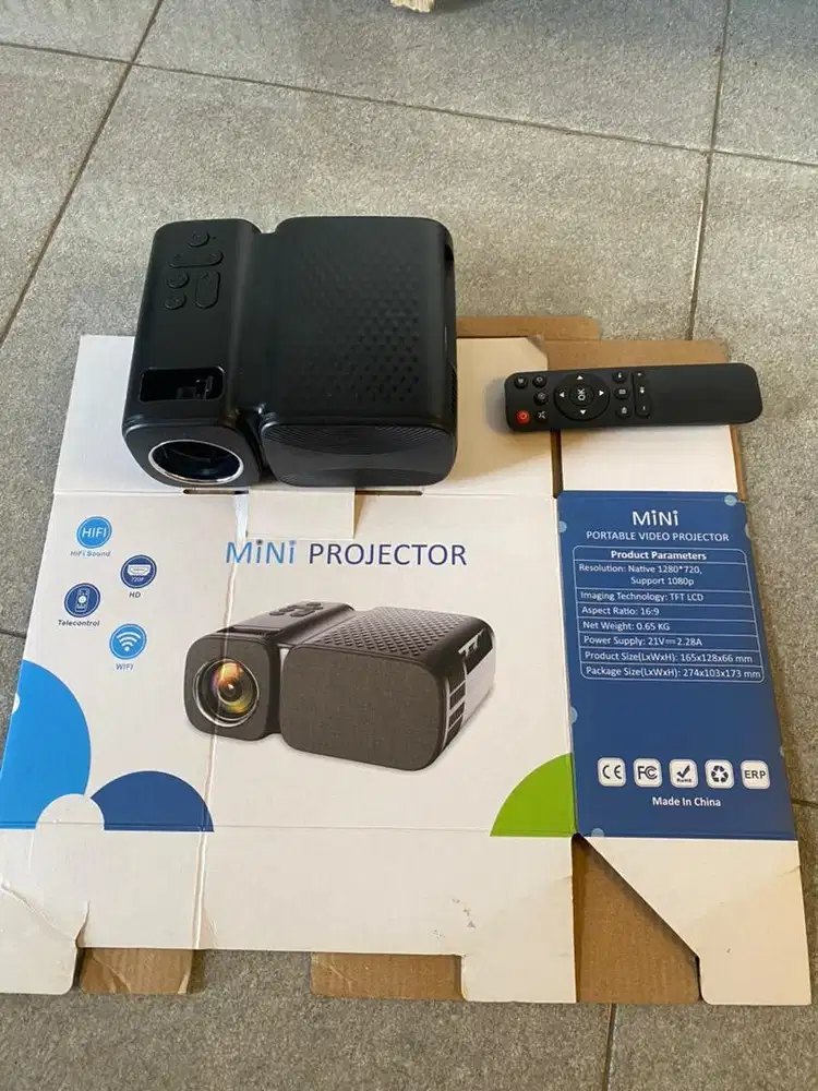 Mini proyektor cheerlux C11