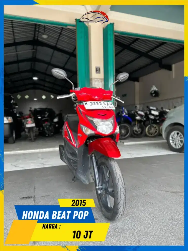 HONDA BEAT POP 2015 NDANG GASSKEUN BOLOH HIKMAH MOTOR KEPUH MALANG