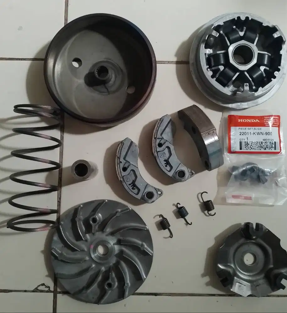 Jual part cvt full set ORI PCX 160