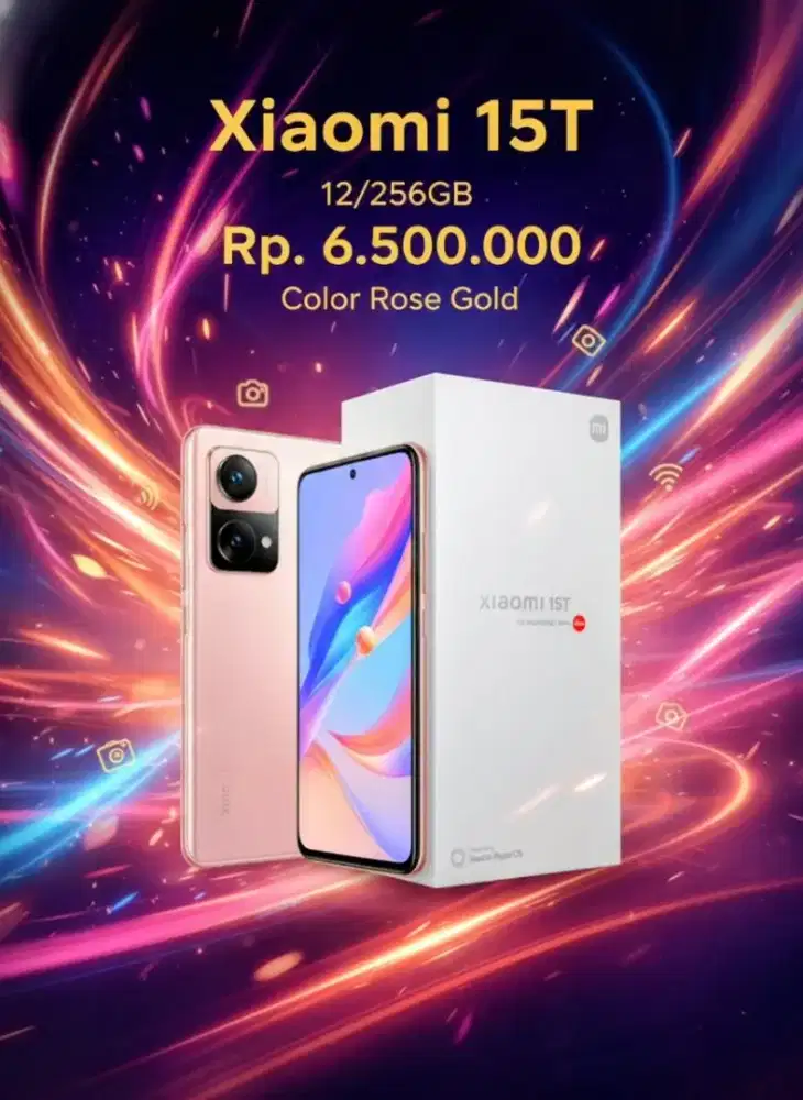 Xiaomi 15T Gold 12/256GB Camera Leica
